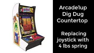 Replacing joystick spring on arcade1up digdug countertop