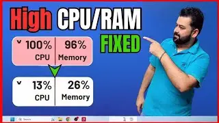 How to Fix High RAM, CPU, and Disk Usage on Windows 11/10 | Boost PC Performance