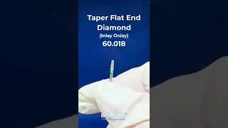 Taper Flat End Inlay Onlay Bur | Diamond Dental Bur