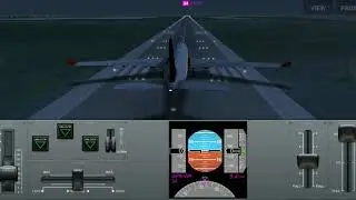 Airline Commander | Airbus A330 | Simple Landing | Simple takeoff | Strong Wind