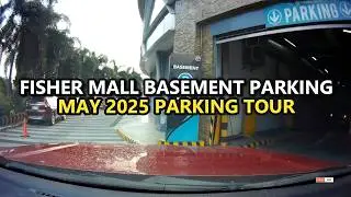 🚗 Fisher Mall Basement Parking Tour 🅿️ | May 2025 Driving Tour 📅