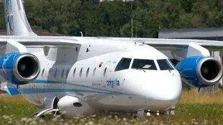 RARE! Dornier 328JET Angola Air Services Take-Off at Bern Airport