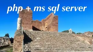 PHP + SQL Server Integration Tutorial #1 (POST Method Connection)