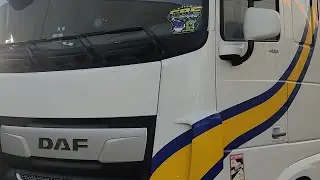Caminhoneiro na Europa - instalar inversor no DAF