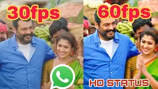 How to make smooth 60fps WHATSAPP status video
