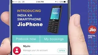 Jio Phone - How to PreBook Jio Phone using MyJio App(Hindi) | Reliance Jio