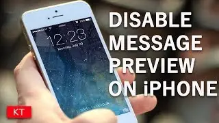 Here's a quick way to disable message preview on iPhone lock screen without disabling notification