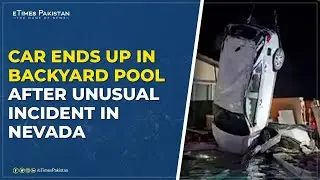 Car Ends Up in Backyard Pool in Nevada