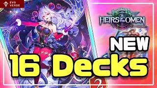 NEW 16 Decks to Try in the new set Shadowverse Worlds Beyond!