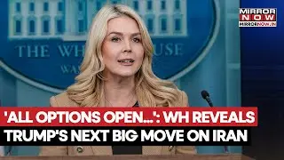 Iran Protest: Trump Still Mulling Military Action Against Khamenei? White House Reacts...