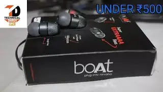 boAt earphones bassheads 200 Wired hedset #unboxing #shorts #earphoneunder500 #gaming #music #boat