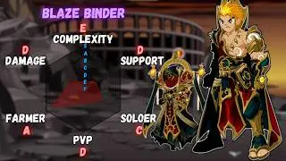 AQW Blaze Binder Class Overview #5 (FireLord Summoner)