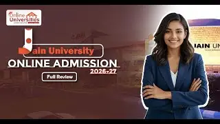 Jain University Online Admission 2026-27 | Full Process, Fees & Eligibility Explained