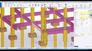 TEKLA STRUCTURE - RUSUNAWA #PART4