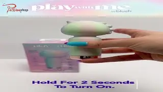 Play with Me Unicorn Dreams Silicone Vibrator | Blush Demo & Features