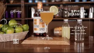 How To Make A Spiced Daiquiri | Classic Cocktail Recipes | Mixology Guide | Vegan Friendly