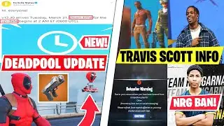 NEW 12.30 UPDATE! *Deadpool EVENT/Travis Scott* NRG Unknown/Pros CHEATING! Dual Pistols!