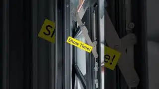 Tilt and Turn Window Installation | Tilt & Turn Window Using Tutorial #shorts