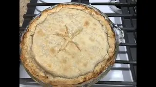 Chicken Pot Pie from dehydrated & Canned food storage