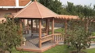 garden pavilion in Puntarenas,Thailand
