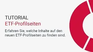 extraETF.com &ndash; Das zeigen die ETF-Profilseiten