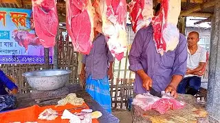 Amazing Full Cow Cutting Skill. Cow Cutting And Cleaning In Bangladesh| Ep19