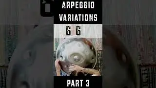 Handpan Arpeggio Variations 3 | Mini Tutorial