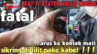 BEAT FI MOGOK TOTAL PENGAPIAN TIDAK ADA SEMUA KELISTRIKAN MATI || Ternyata Ini Penyebab Nya