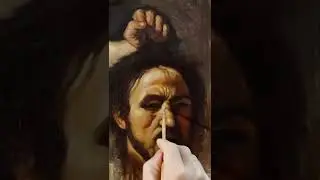 Caravaggio's David & Goliath study