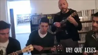 Uh! Que Leles ensaying // Hablame del Cielo (MISTER AMERICA) // Ukelele