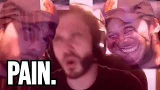 Vinny screams at loud noises