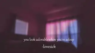 you look adorable when you're asleep.. - Boyfriend ASMR [Sweet] [Soft]
