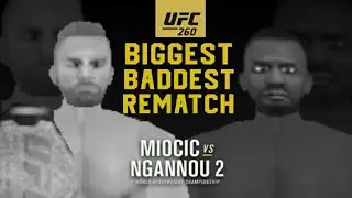 UFC 260 : Francis Ngannou Vs Stipe Miocic 2 Prediction Match | UFC 3D By Slayer | Slayer Dzns |