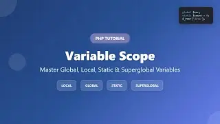 PHP Variable Scope: Local, Global, Static & Superglobals Explained!