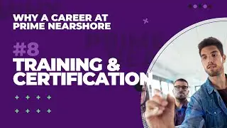 Why A Career At Prime Nearshore #8: Training And Certification