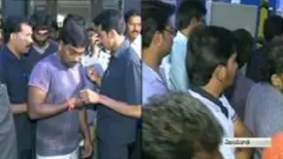 Nandamuri Balakrishna fans hungama in Theaters || Vijayawada