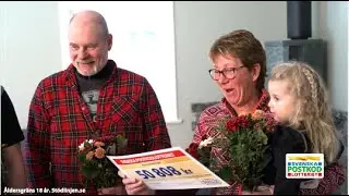 Grannar i Fristad vinner stort i Postkodlotteriet