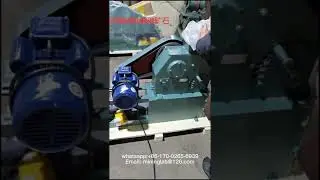 Lab Stone Crusher Crushing Mineral Sample