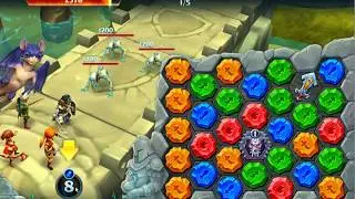 Forge of Glory: Match3 MMORPG & Action Puzzle Game