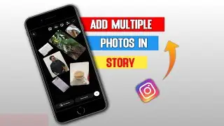 How to Add Multiple 📷 Photos in instagram Story 2023 #shorts #ytshorts #instagram