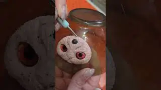 Котик-оберег с чёрным глазом #humour #funny #cover #рекомендации #art #cat #eyes #котики #игры #love
