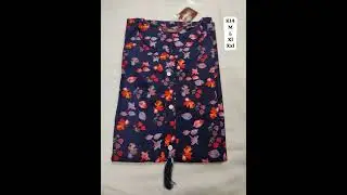 Kasuti Brand Side Open Kurtis Size M To XXL