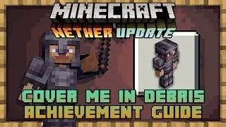 Minecraft Bedrock: Cover me in Debris | Achievement/Trophy Guide