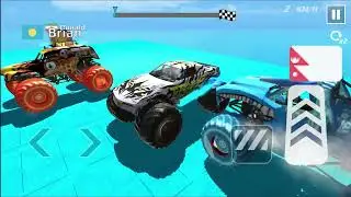 Unreal Monster Truck Ramp Gameplay | Fast Racing & Crazy Stunts | TheTreasured