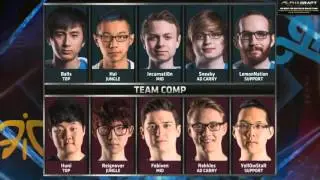 C9 Balls Darius Pentakill - C9 VS Fnatic - S5 Worlds