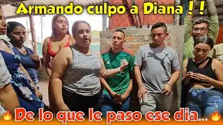 Diana le RECORDÓ a Armando cuando lo golpearon por ir a ver una 