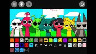 Sprunki With Fan Character Mix
