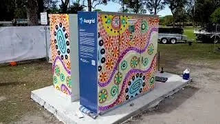 Ausgrid Community Battery Installation - Narara