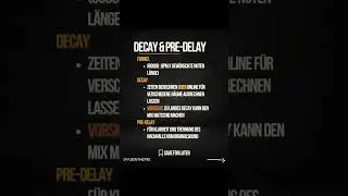 Der CHEATCODE f&uuml;r den perfekten Reverb 🌊✨ #mixing #mastering #reverb