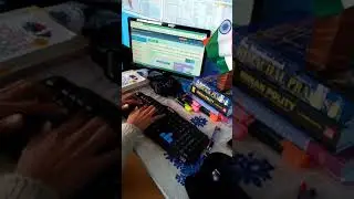 hpsssb JOA IT 817 ❤❤ Typing 83WPM #Shorts || HPSSSB Typing Motivation